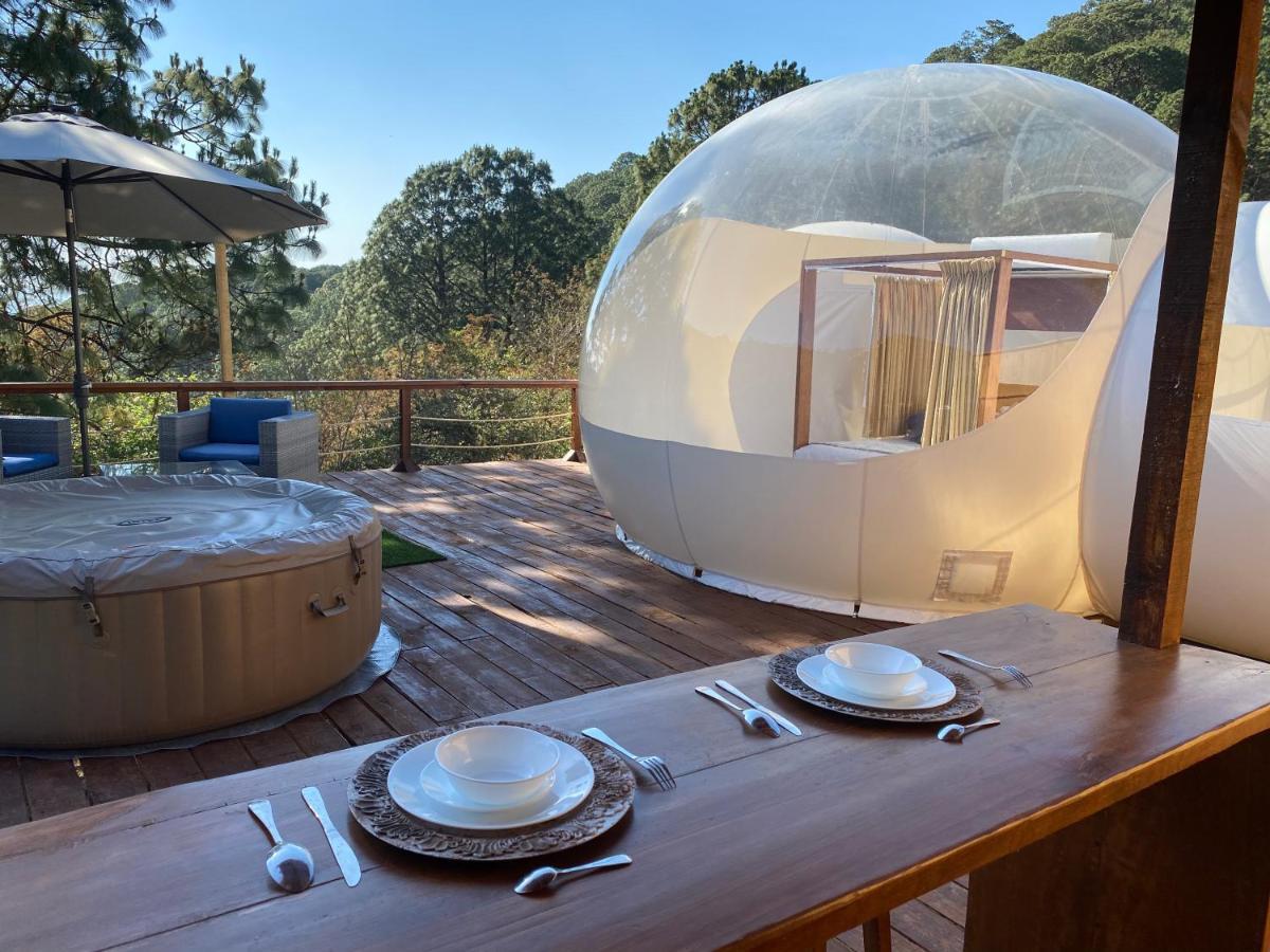 Hotel La Estela Bubble Glamping Mazamitla Esterno foto