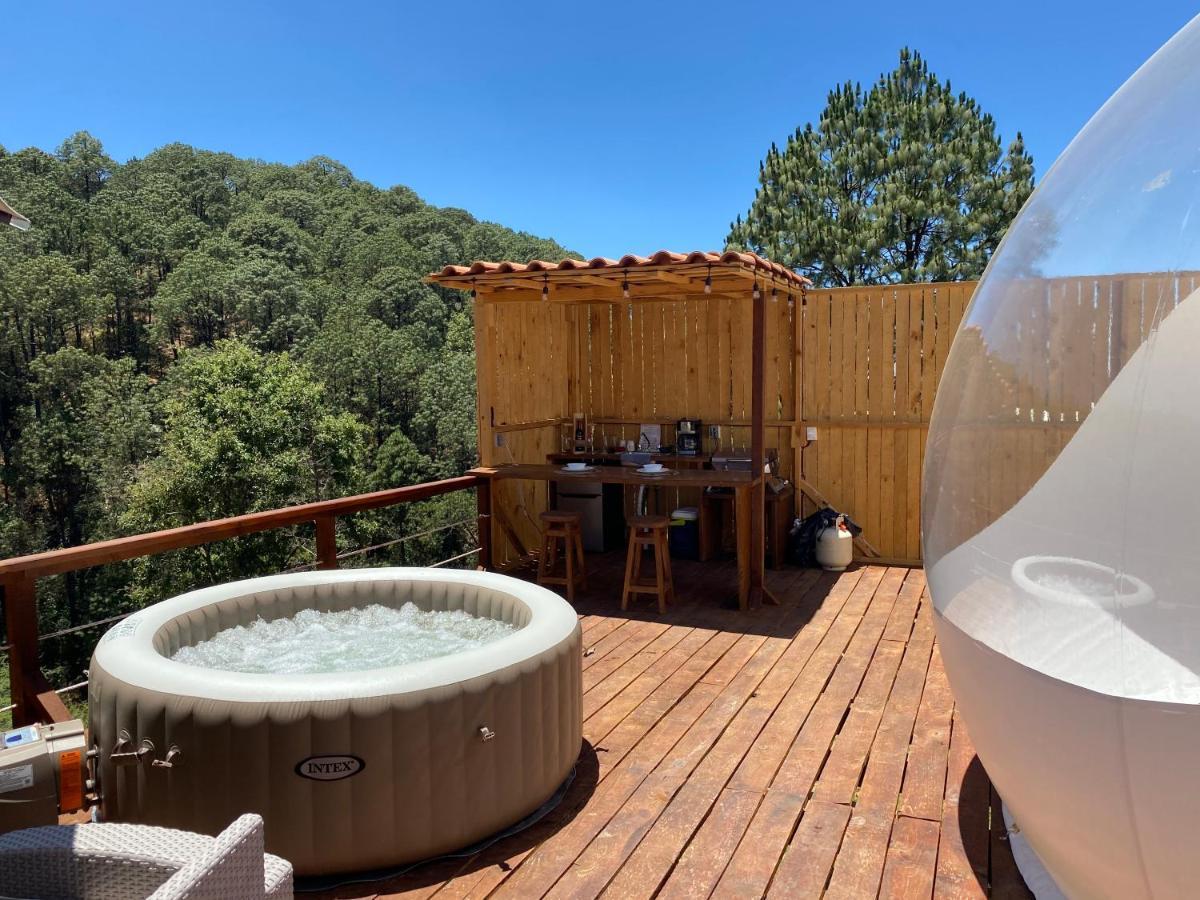 Hotel La Estela Bubble Glamping Mazamitla Esterno foto