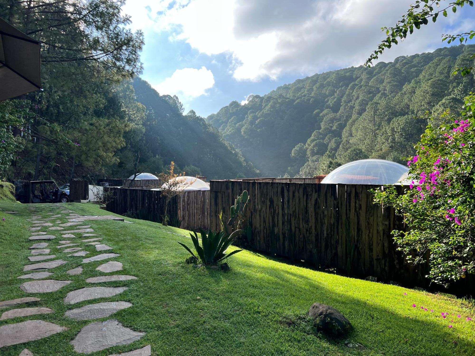 Hotel La Estela Bubble Glamping Mazamitla Esterno foto